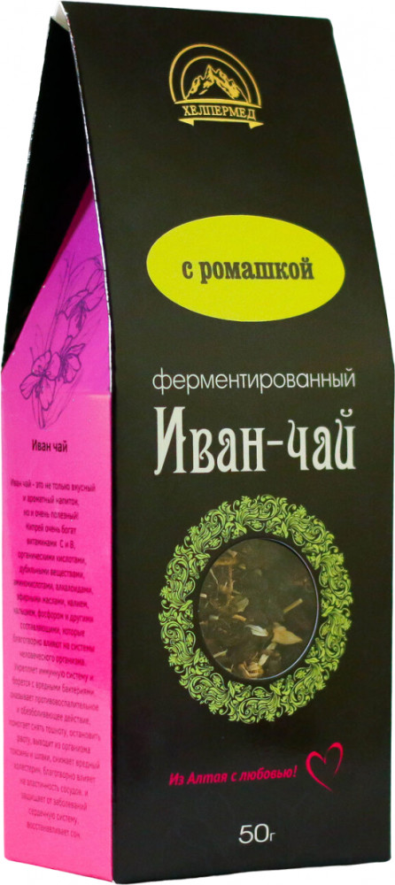 Иван-чай ферментированный с ромашкой | Хелпер Мед