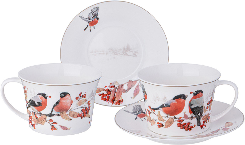 Чайный набор «Лесная сказка» | Лесная сказка. Снегири | Lefard
