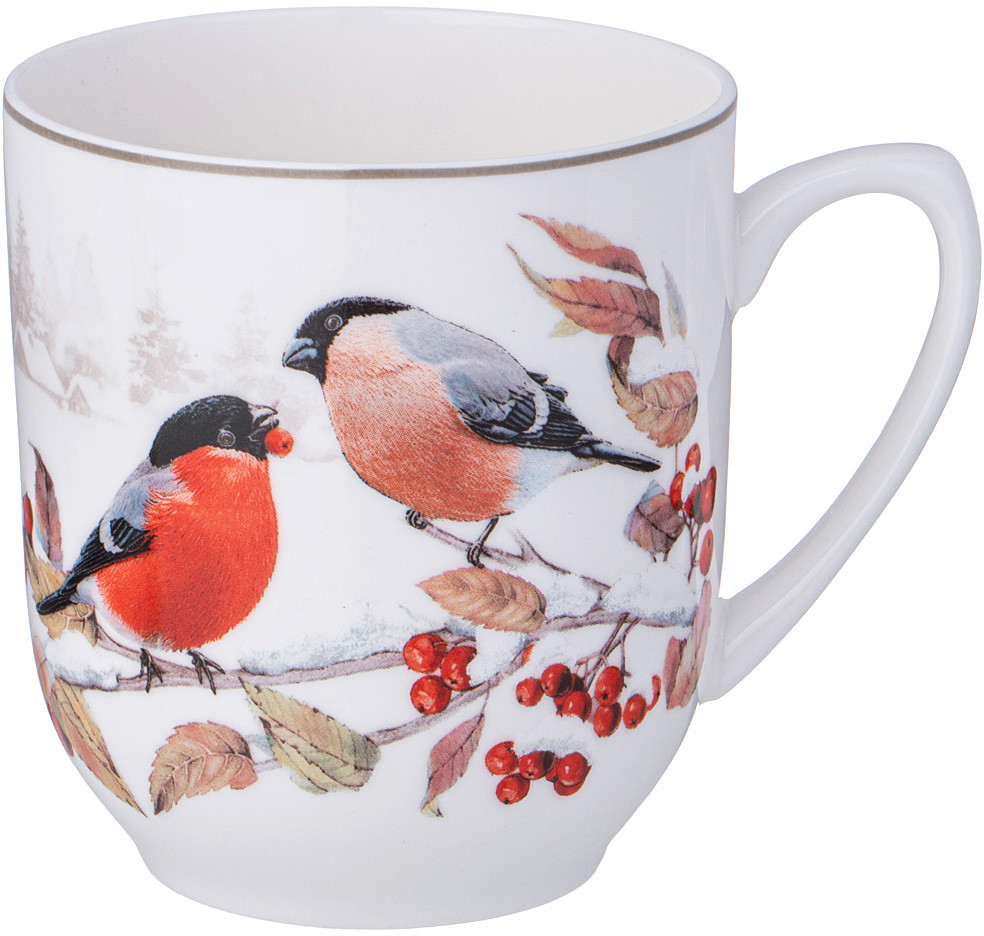 Кружка «Лесная сказка» | Лесная сказка. Снегири | Lefard