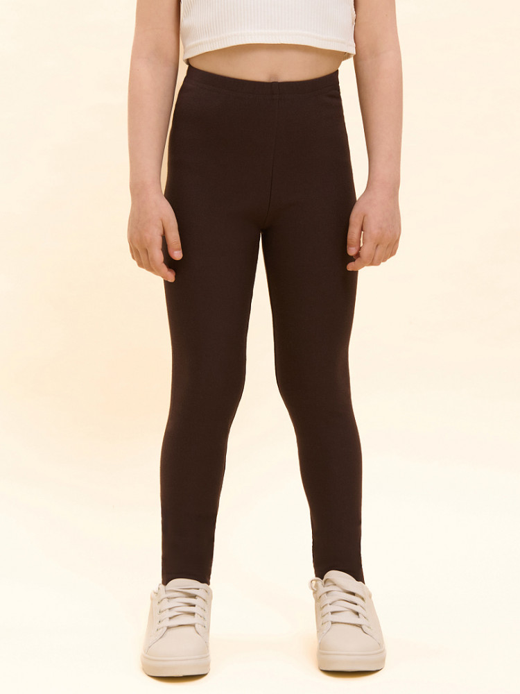 Легинсы утеплённые для девочек | Дискавери | Pelican