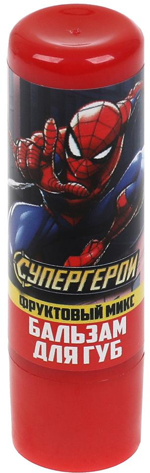 Бальзам для губ «Фруктовый микс» | Супергерои | Заботливая мама
