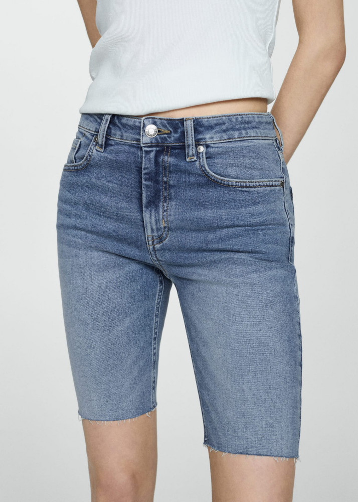 Шорты джинсовые женские | MANGO