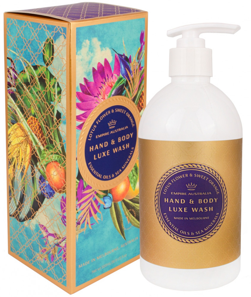 Гель для душа с маслами лотоса и апельсина «Lotus flower & Sweet orange» | Сапфировый Берег | Empire Australia
