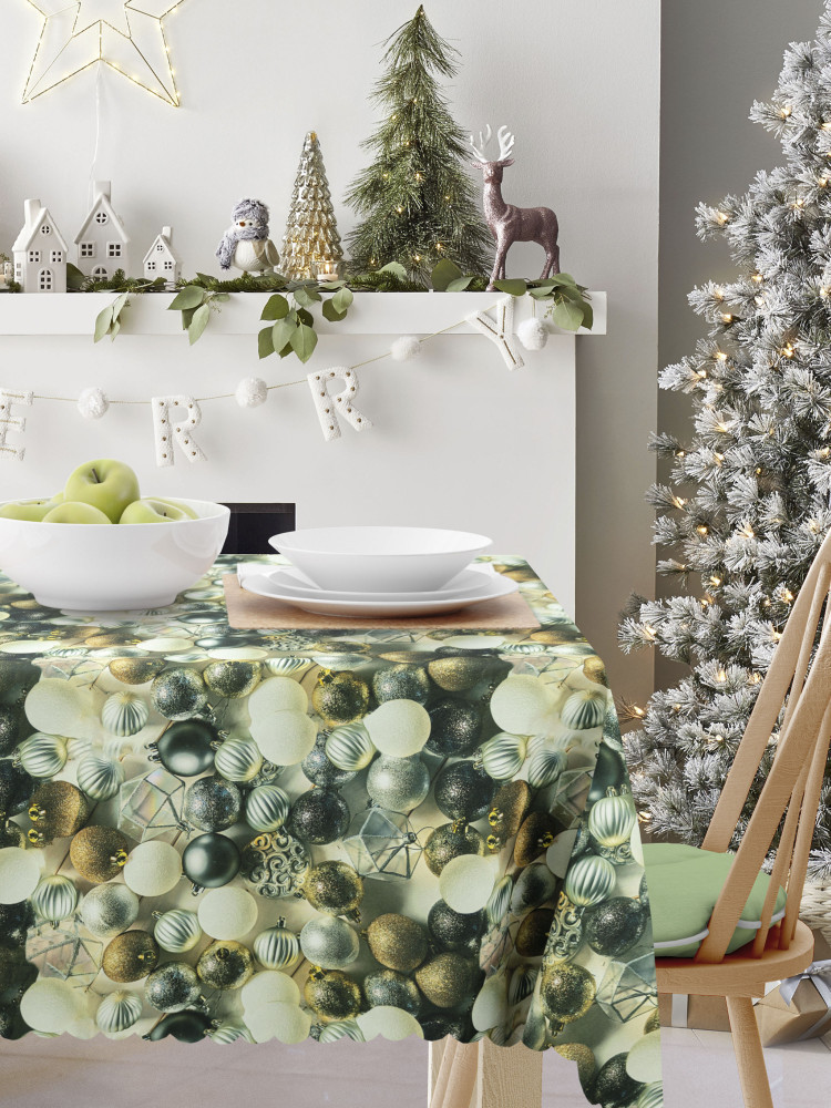 Скатерть «Новогодние Шары» | BRAVO