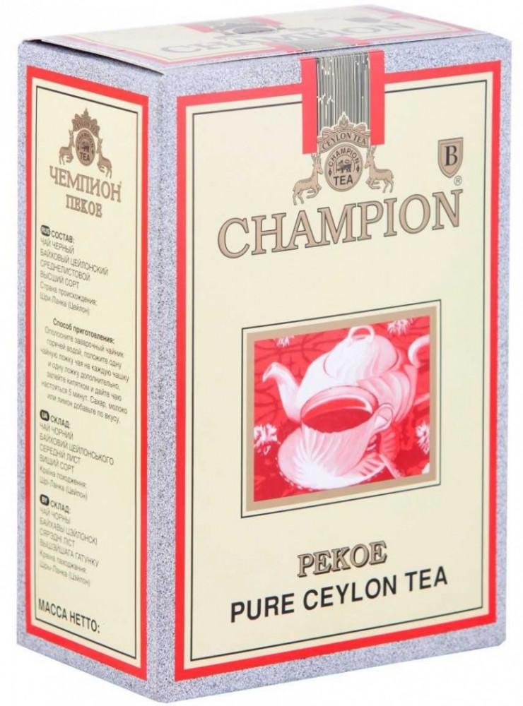 Чай черный «Пекое» | Champion