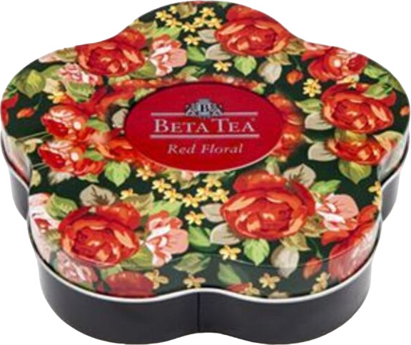 Чай черный с лепестками роз «Red floral» | Beta tea
