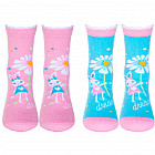 розовый-голубой