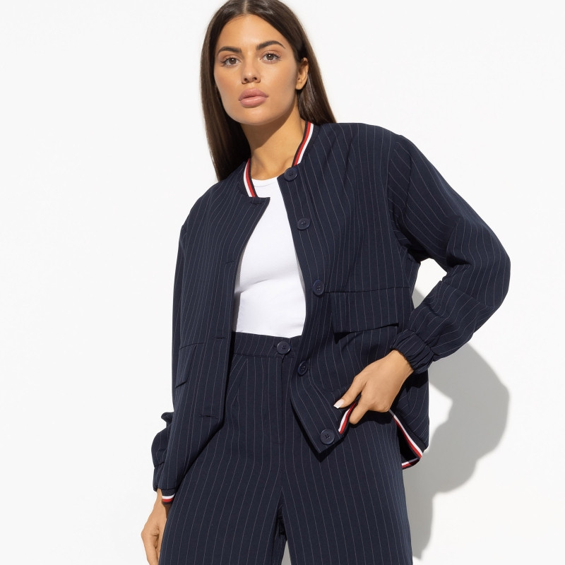 Бомбер женский оверсайз Бунтарка | Charutti