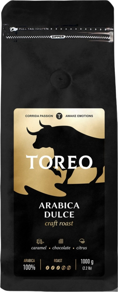 Кофе в зернах «Arabica Dulce» | Toreo