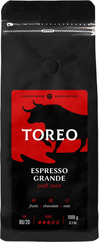 Кофе в зернах «Espresso Grande» | Toreo