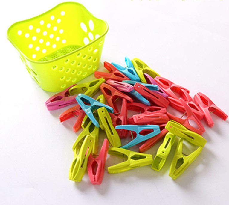 Набор прищепок с корзинкой