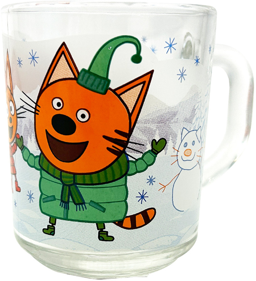 Кружка «Веселые снеговики» | Три Кота. Зимние каникулы | ND Play