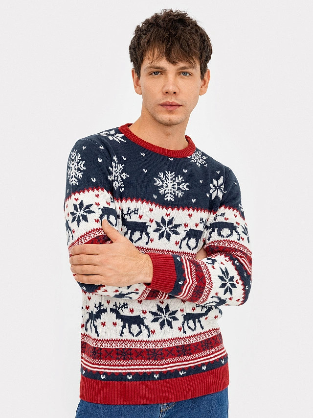 Джемпер мужской | Новый год | Mark Formelle