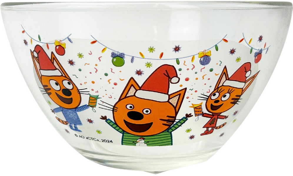 Салатник «Гирлянды» | Три Кота. Зимние каникулы | ND Play