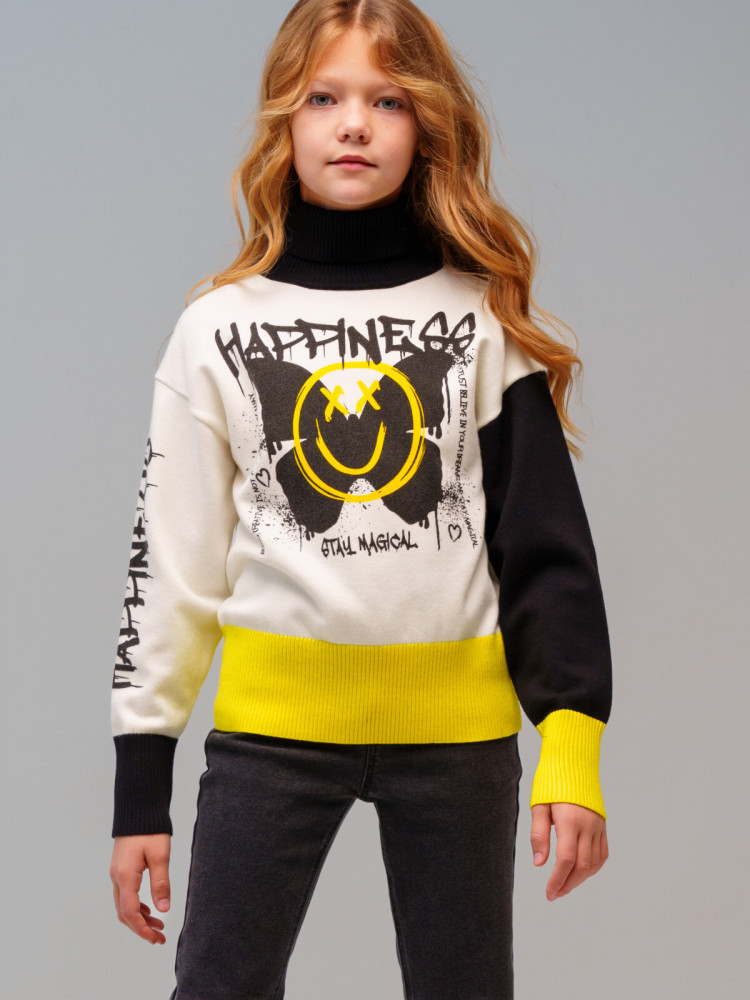 Свитер для девочки | Digital transform | PlayToday