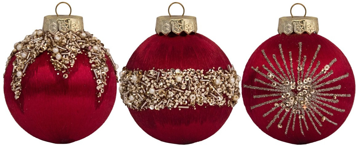 Набор новогодних подвесных украшений | Гранатовые сады | Феникс Презент