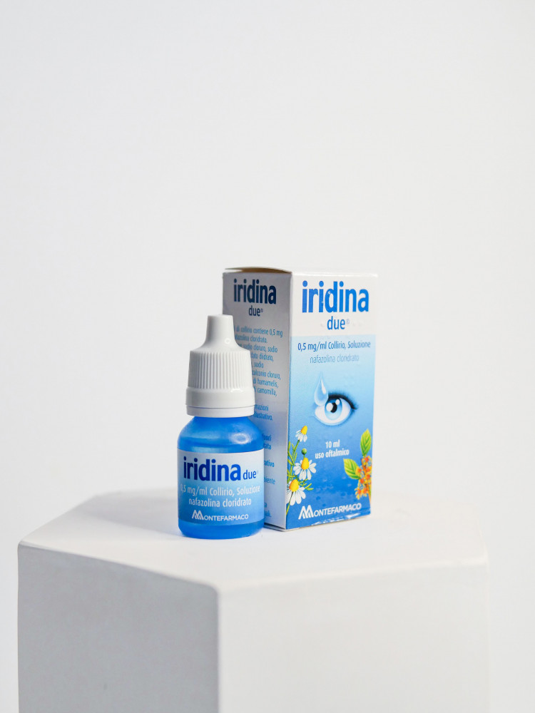 Капли для глаз «Iridina Due» | Montefarmaco-OTC