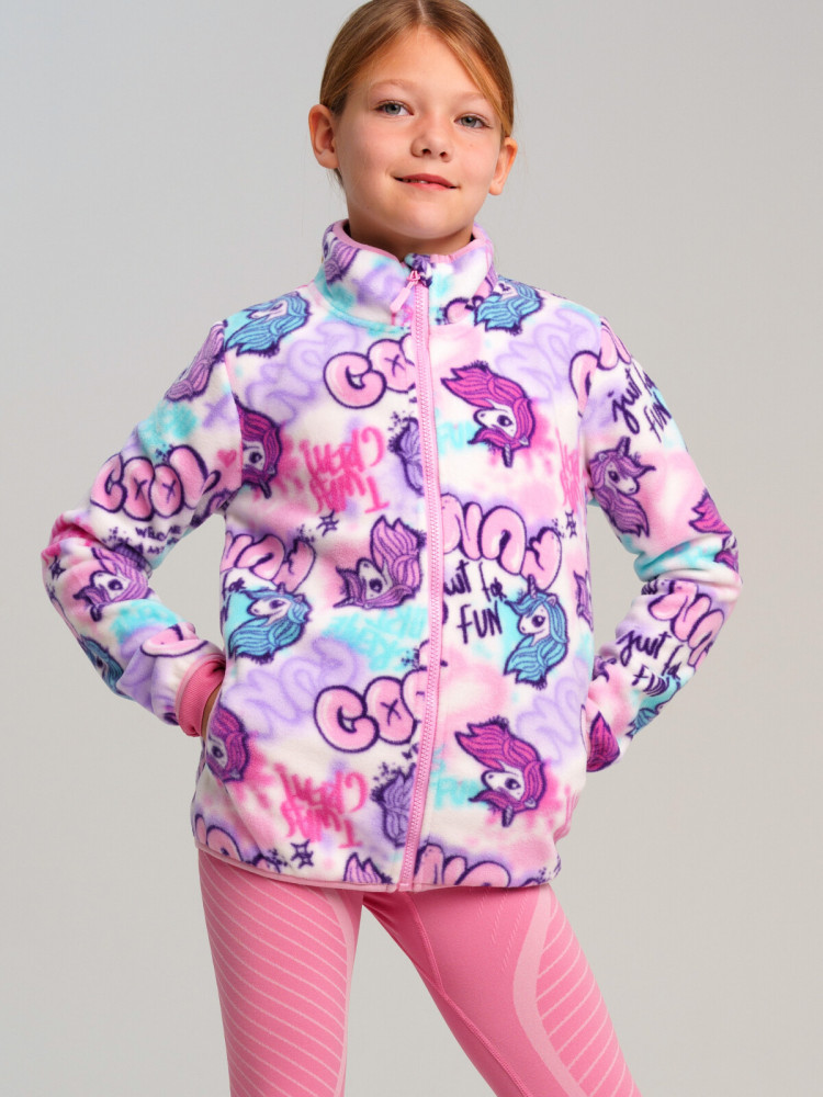 Толстовка для девочки | Unicorn kuromi | PlayToday