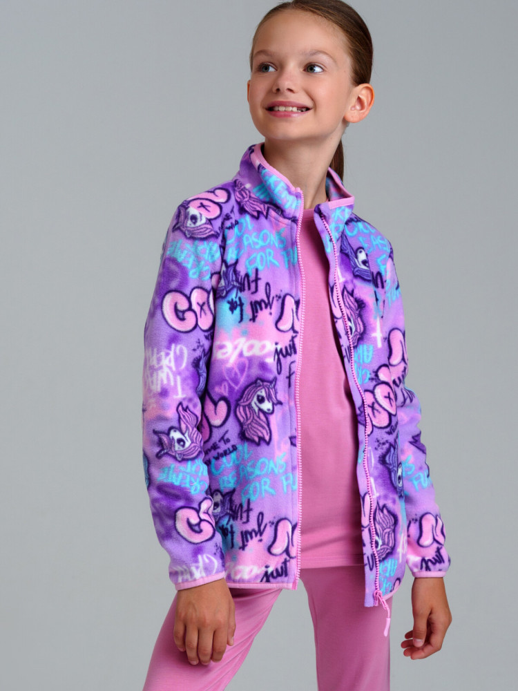 Толстовка для девочки | Unicorn kuromi | PlayToday