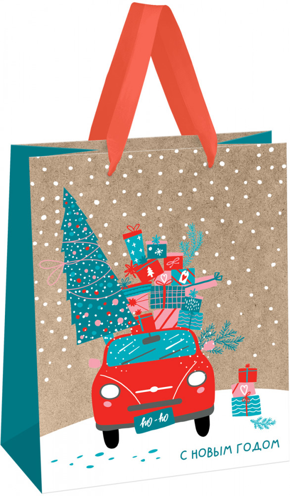Пакет подарочный «New year» | Meshu