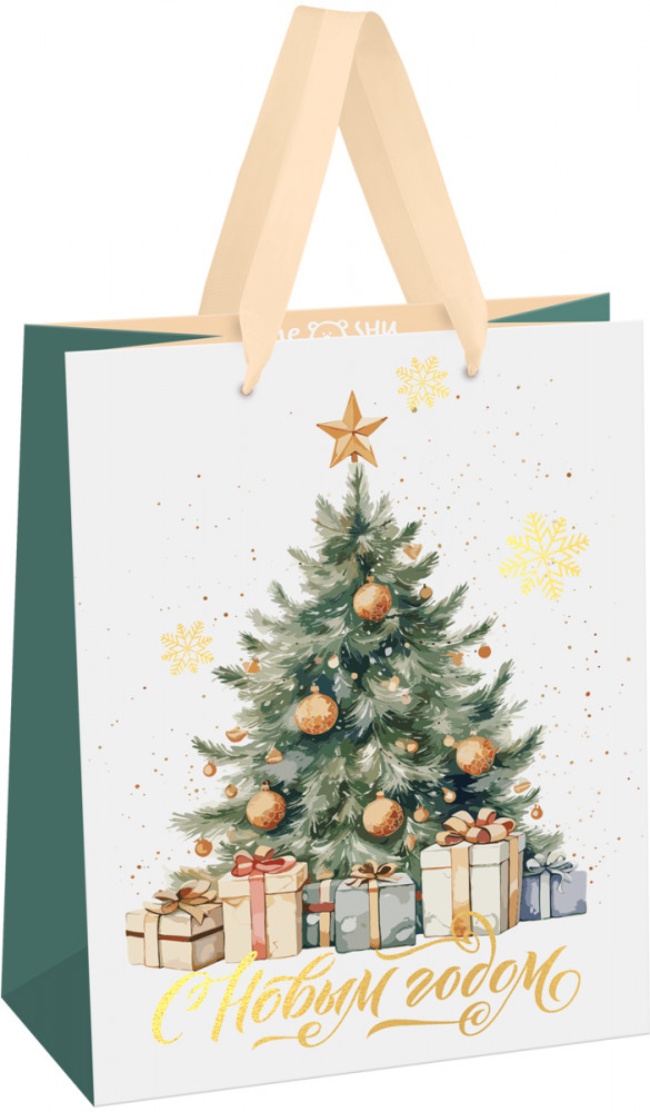 Пакет подарочный «Christmas mood» | Meshu