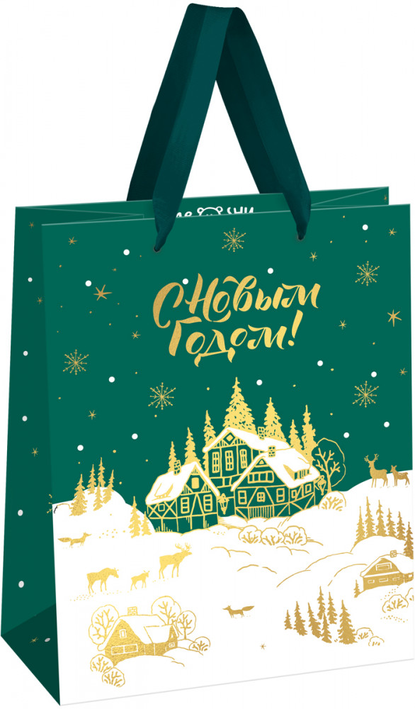 Пакет подарочный «Winter magic» | Meshu