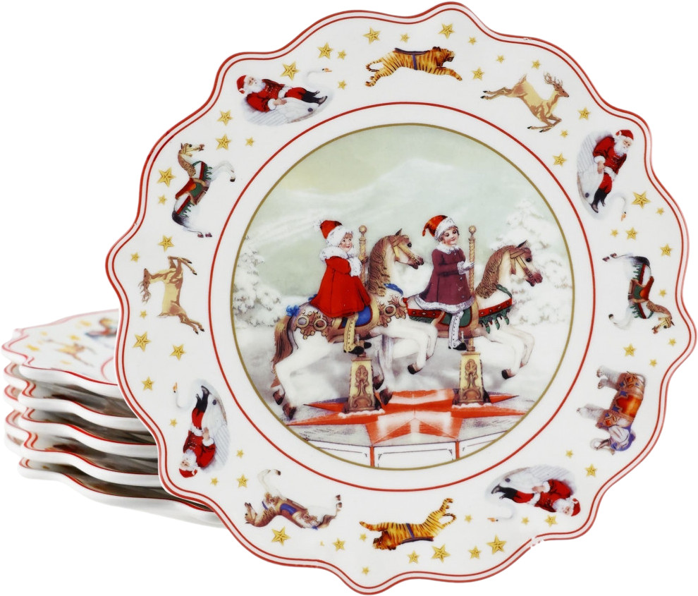 Набор тарелок «Новый год» | Новый год | Lenardi