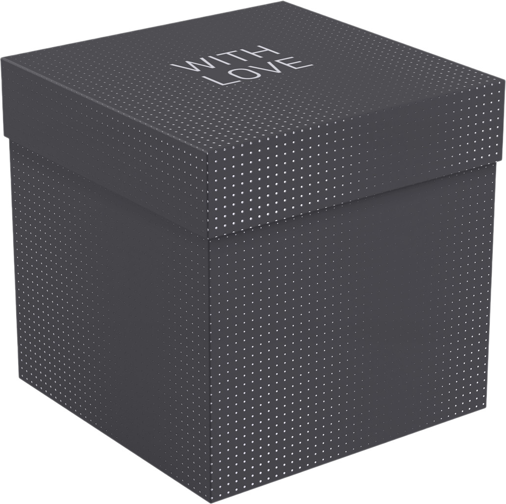 Коробка складная подарочная «Black» | Meshu
