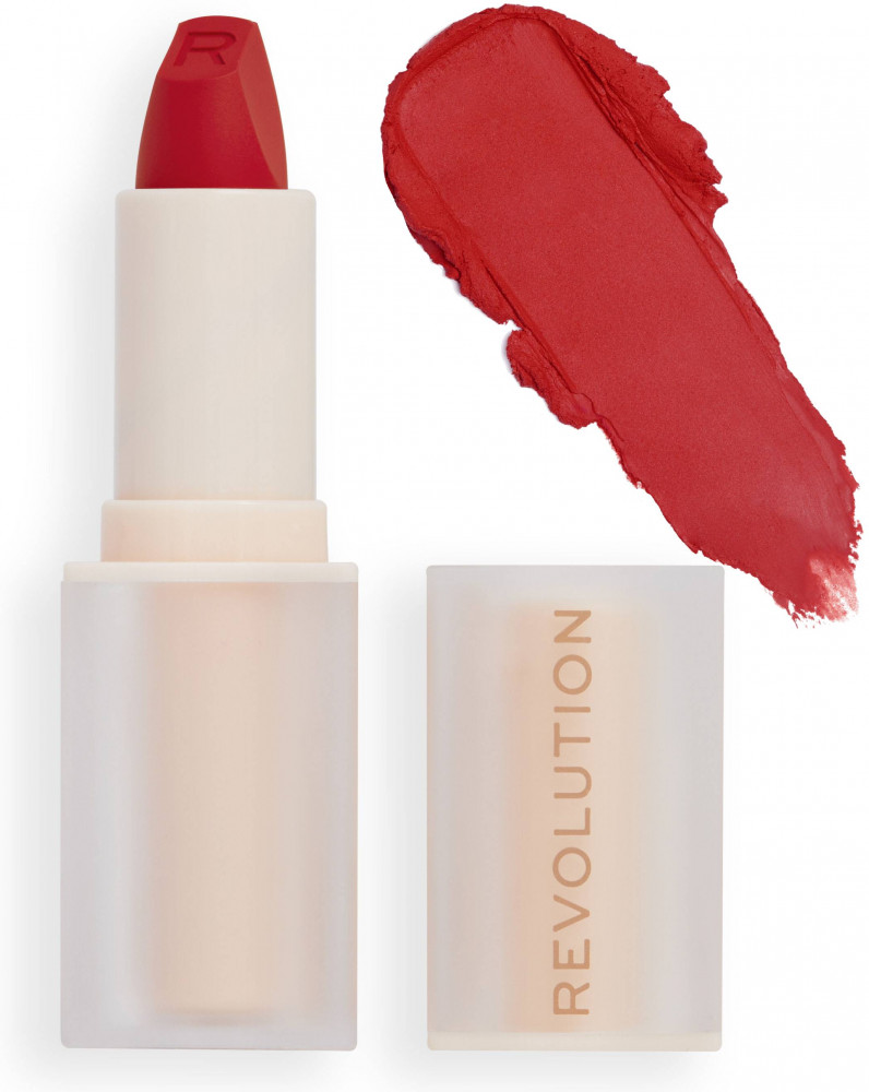 Помада для губ «Lip Allure Soft Satin Lipstick», тон Vibe Red | Makeup Revolution