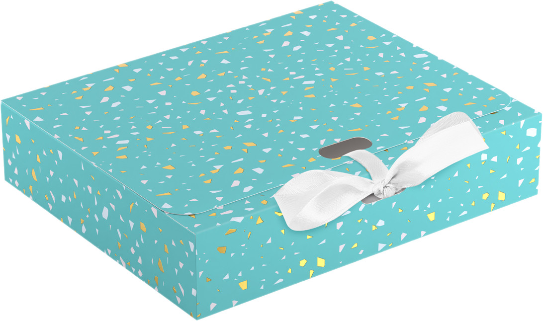 Коробка складная подарочная «Terrazzo» | Meshu