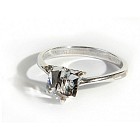 Кольцо «Кубик» (покрытие - черненое серебро)