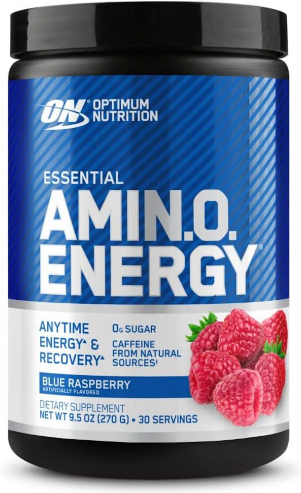 Аминокислоты со вкусом голубой малины «Amino Energy. Blue raspberry» | Optimum Nutrition