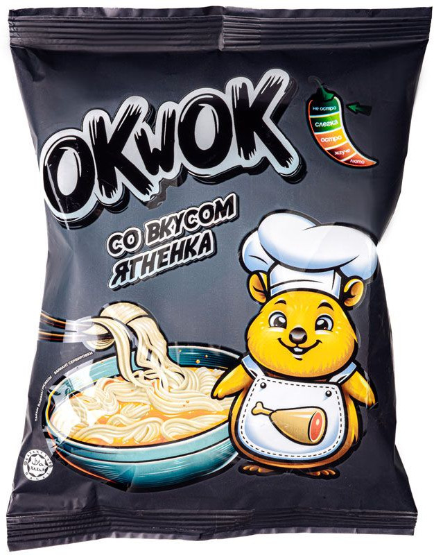 Лапша быстрого приготовления со вкусом ягненка | OkWok