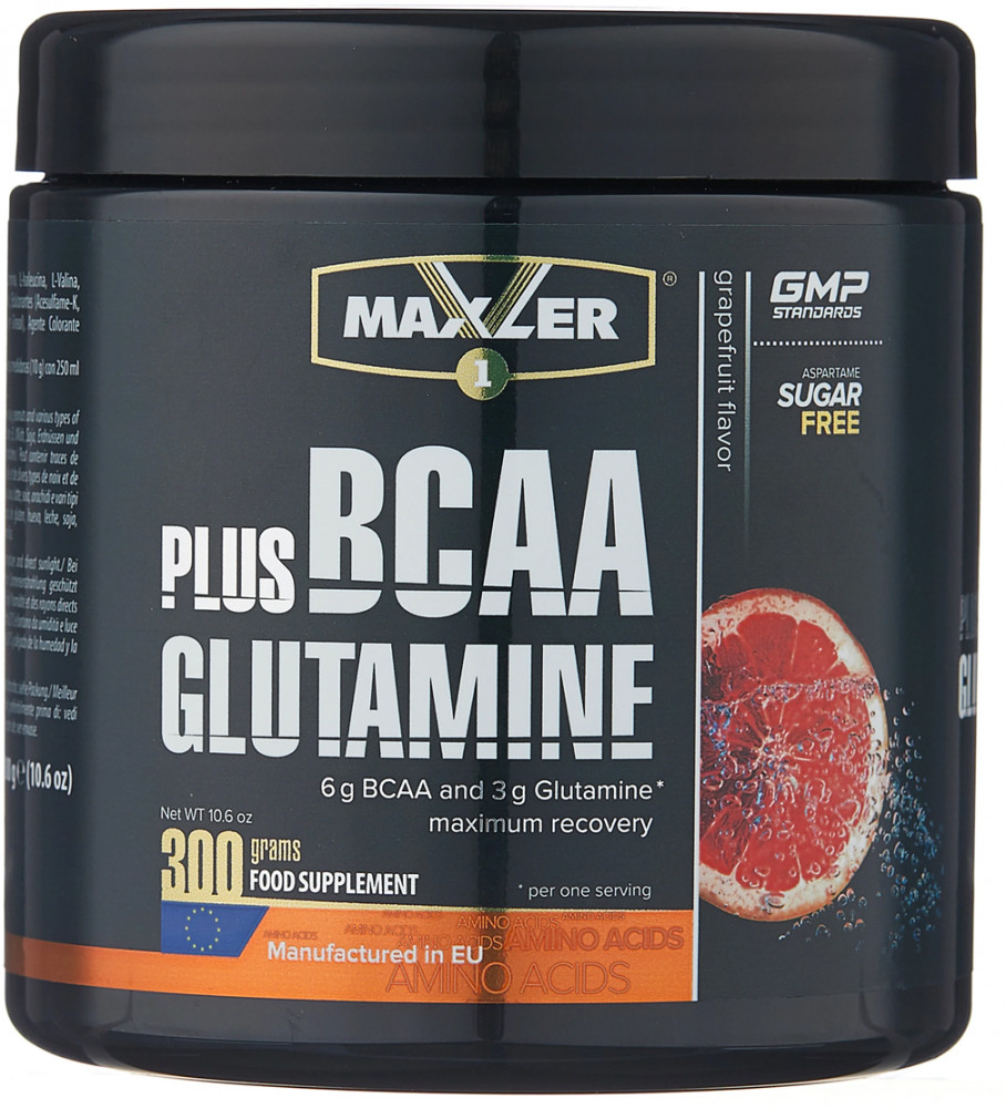 Комплекс аминокислот «BCAA Plus Glutamine» | Maxler