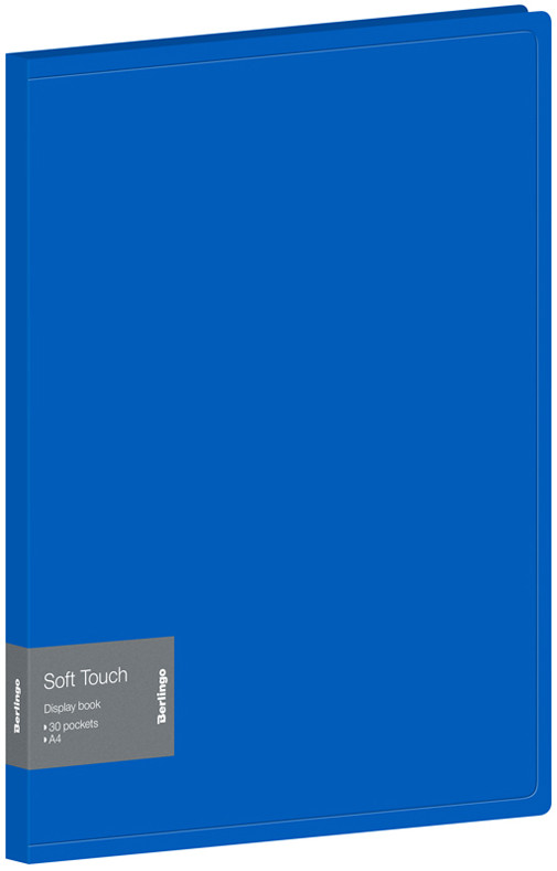 Папка с вкладышами | Soft touch | Berlingo