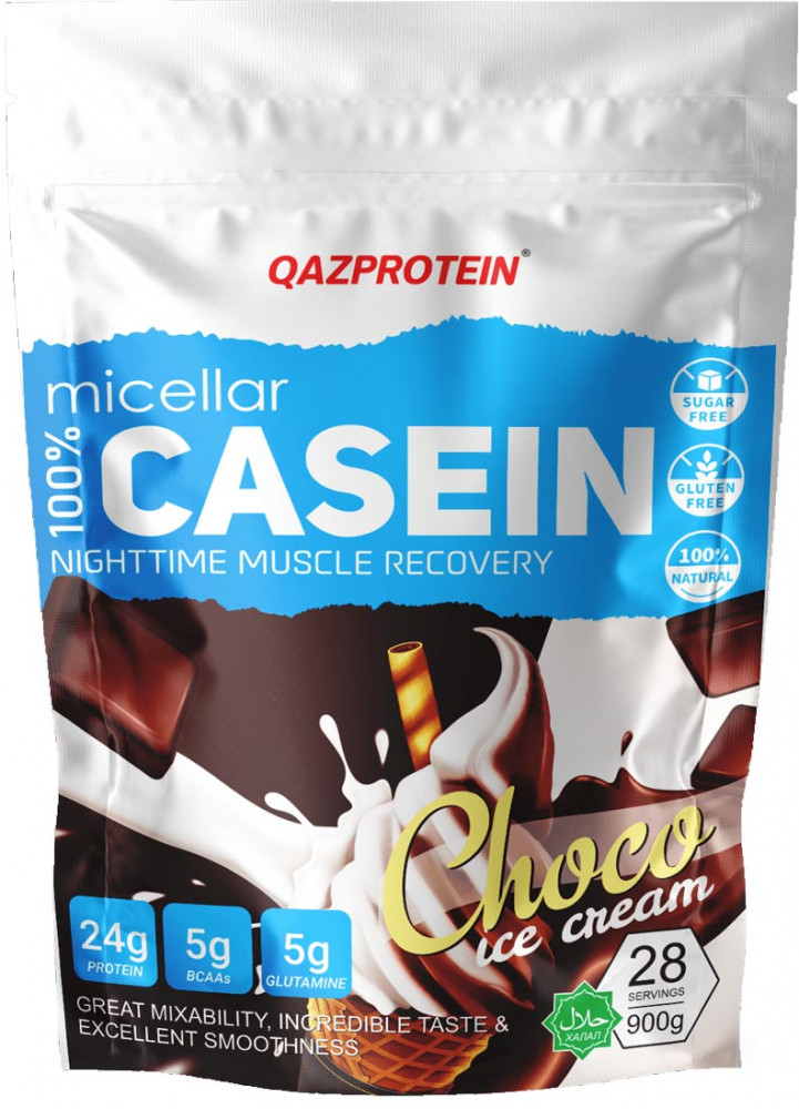 Протеин казеиновый со вкусом шоколадного мороженого «100% Micellar Casein» | Qazprotein