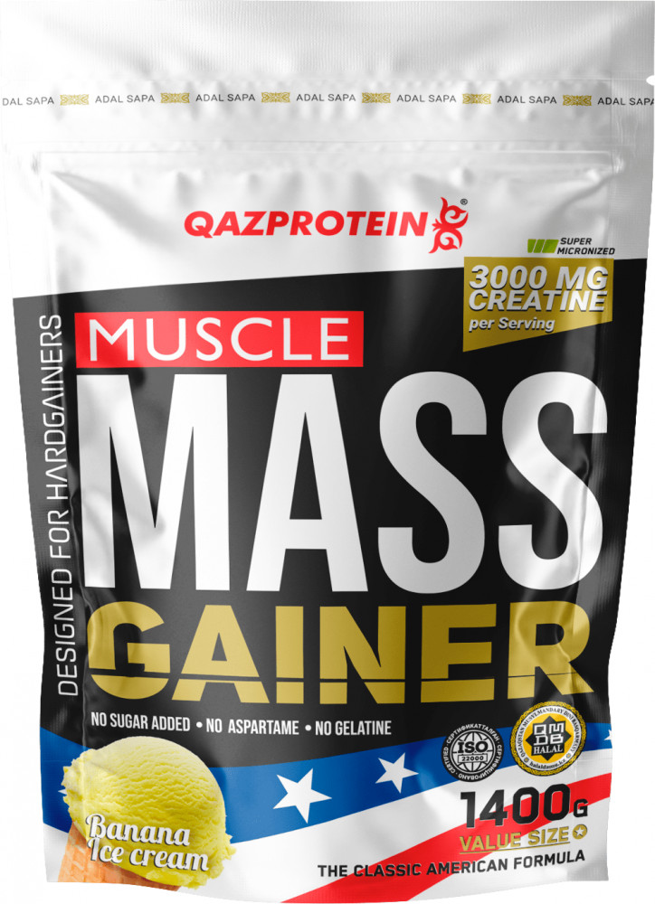 Гейнер со вкусом банана «Muscle Mass Gainer» | Qazprotein