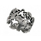 Кольцо «Садок» (покрытие - черненое серебро)