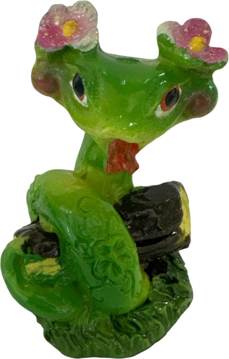 Фигурка керамическая «Змея» | ИнтерPresent