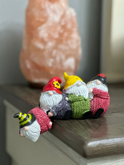 Фигурка декоративная «Гномики в воздухе»