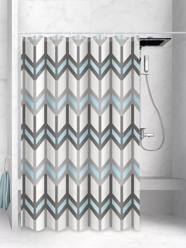 Штора для ванной «Шеврон» | Master House