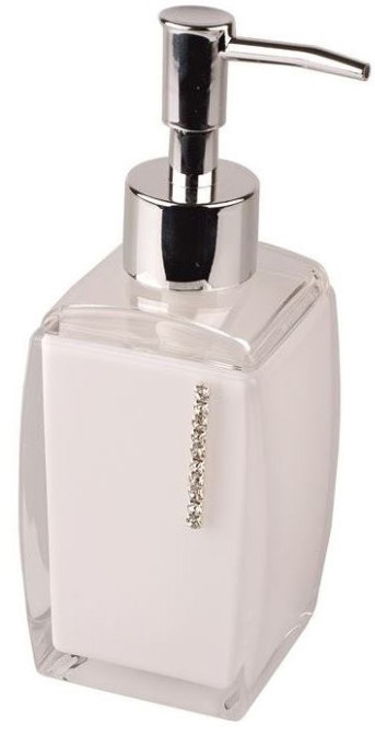 Дозатор для жидкого мыла | White cristal | Delphinium