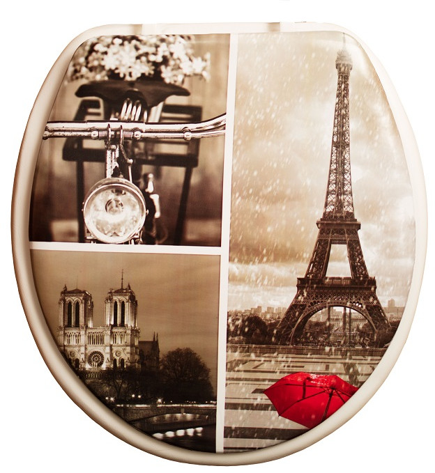 Сиденье для унитаза «Париж» | Delphinium