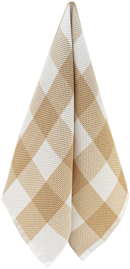 Полотенце вафельное жаккардовое «Квадрат» | BRAVO