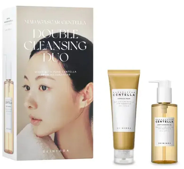 Набор уходовый «Double Cleansing Duo» | Madagascar Centella | Skin1004