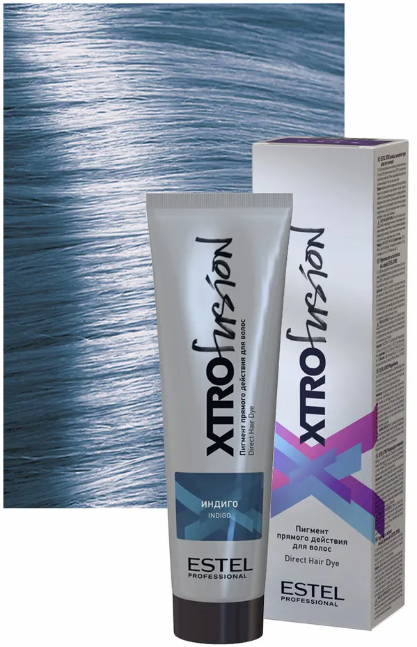 Пигмент прямого действия для волос «XTRO Fusion», оттенок Индиго | Estel