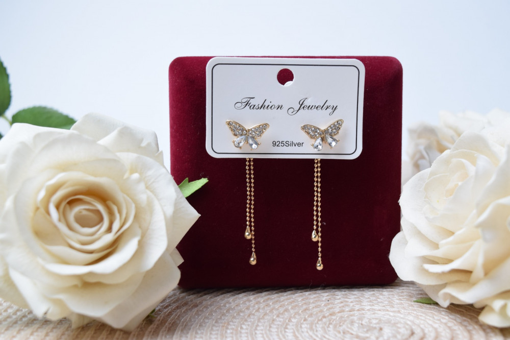 Серьги для женщин «Бабочка»