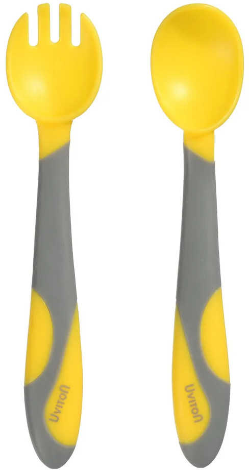 Набор ложка и вилка для прикорма | Uviton