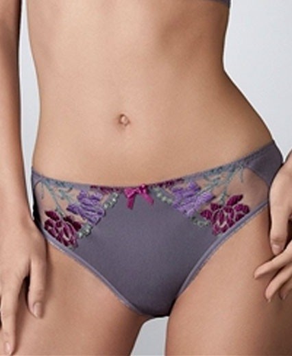 Трусы "Fashion" (арт. 26313, пурпурная осина) | Флора | Milavitsa