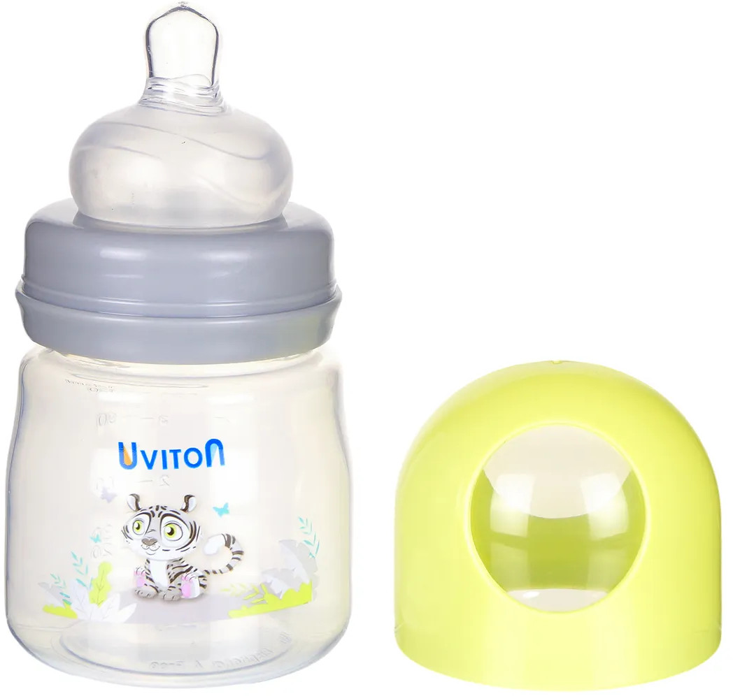 Бутылочка для кормления с широким горлышком | Zoo | Uviton